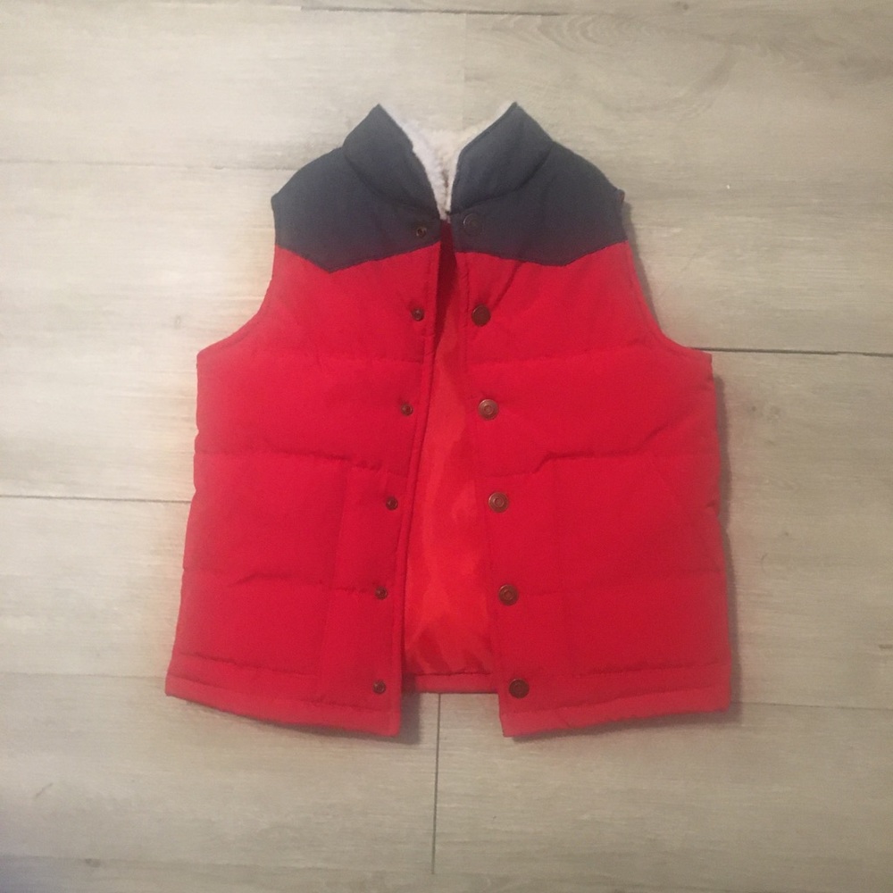 Carter’s” Thick Red Puffer Vest